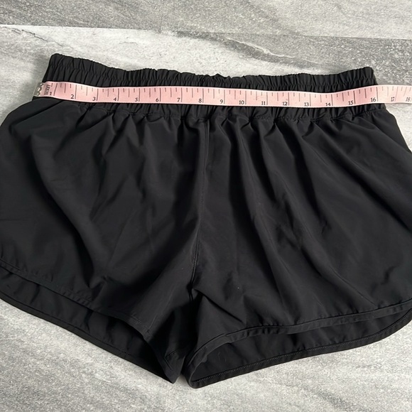 Victoria’s Secret black running shorts underwear lining Large elastic waist - Picture 6 of 12